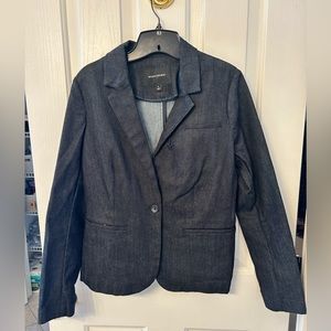 Banana Republic size 6 blue denim feel jacket